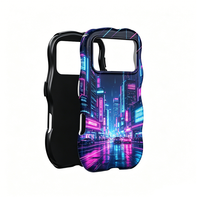 Coque de téléphone vierge en TPU 3D 2-en-1 TuoLi pour sublimation, compatible avec les machines d'impression personnalisée