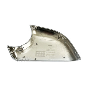 Tesla Model 3 Rearview <b>Mirror</b> Bottom Cover <b>Plastic</b> Full Set Black And Silver - Product Image 4