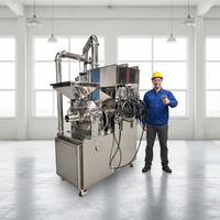 Machine de broyage universelle pour la production de micro-poudre de varech, de nitrate, de soufre et d'acide citrique, avec fonction de dépoussiérage et de broyage fin