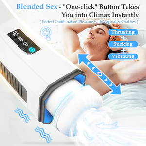 Giocattolo Sessuale Automatico per Uomo con Funzione di Spinta Elettrica, Suzione e Rotazione Senza Mani - Product Image 5