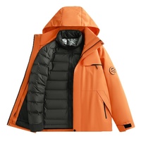 Coupe-vent de style Luo Tuo Windchaser pour hommes et femmes, ensemble deux pièces imperméable et coupe-vent pour l'extérieur - Combinaison de montagne Tex 25