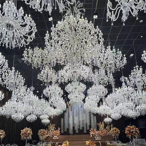 高級クリスタルシャンデリア リビングルーム ダイニングルーム ホテルロビー インテリア ヴィラ 結婚式 宴会ホール ホームペンダント照明 - Product Image 3