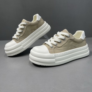 Zapatos de Verano de Lujo para <span class=keywords><strong>Hombre</strong></span>, Diseño 2026, Estilo Baotou, Punta Ancha, Plataforma de Lona Gruesa, Transpirables y Ligeros para Jóvenes - Product Image 2