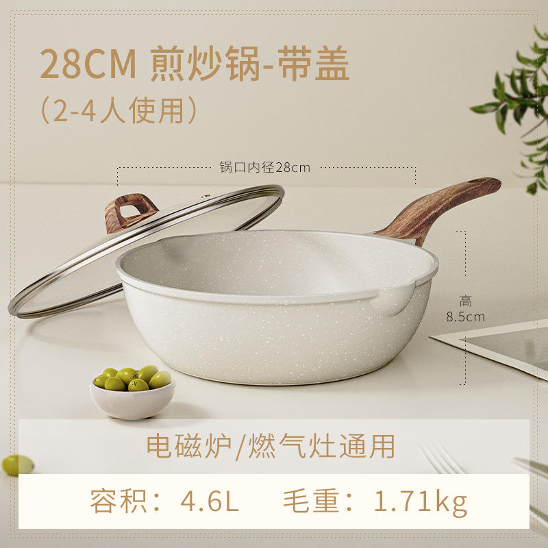 (ขนาดใหญ่พิเศษและลึก) ฝาปิดกระทะ 28 ซม.