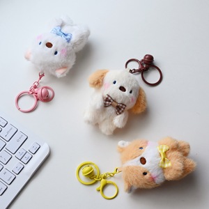 Xinhui Hochwertige kleine Hund Ente Pferd Familie Happy Horse Eigelb Ente Anhänger Boutique Store Kleine Ware Schlüssel bund Puppe - Product Image 3