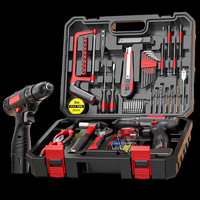 Kit de Herramientas Manuales Básicas para el Hogar, Caja de Herramientas Personalizable OEM para Reparaciones y Mantenimiento del Hogar