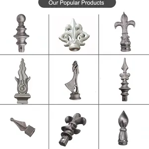 Aluminum Fence Spears Metal Fence Finials Die Cast Fence Spear Aluminum Spear Finial