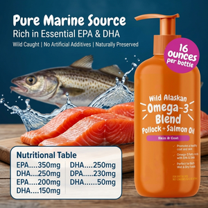 Friandises complémentaires nutritionnelles pour animaux de compagnie, 100% huile de poisson naturelle, oméga 3 liquide DHA EPA, huile de <span class=keywords><strong>saumon</strong></span> sauvage norvégien pour chiens et chats - Product Image 3
