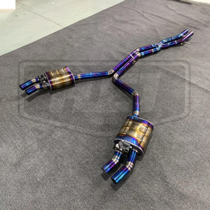 ท่อไอเสีย X-Tube น้ำหนักเบาสำหรับ <span class=keywords><strong>AUDI</strong></span> <span class=keywords><strong>A8</strong></span> 3.0T D5 ปี 18~23 แบบ Catback พร้อมรีโมทควบคุมวาล์ว ติดตั้งง่าย วัสดุไทเทเนียม - Product Image 2