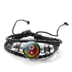 2025 été chaud <span class=keywords><strong>Avatar</strong></span> le dernier maître de l'air verre dôme cuir tour de cou Bracelet royaume Bracelet - Product Image 4