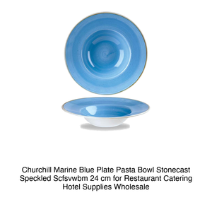 Bol à pâtes bleu marine 24 cm Churchill Stonecast Speckled Scfsvwbm - Product Image 2