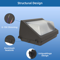 Iluminación LED, Lámpara de Pared Exterior LED Clásica, Accesorios de Iluminación, ETL DLC, Fotocélula, Montaje Tradicional, Aluminio Impermeable IP65