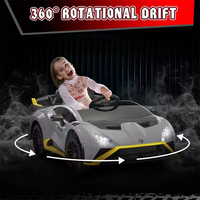 Voiture électrique pour enfants Lamborghini Huracan STO 24 volts avec télécommande, voiture à drift pour enfants Lamborghini