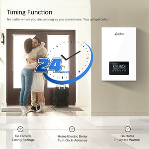 Caldera Combinada Eléctrica Compacta de 8kW 10kW para Casa Pequeña o Apartamento, Fácil Instalación, Pantalla LED, 220V - Product Image 6