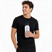 Gourde isotherme en acier inoxydable sans BPA, portable, pour les sports de plein air et le bureau, OEM/ODM, logo personnalisé, capacité sur mesure