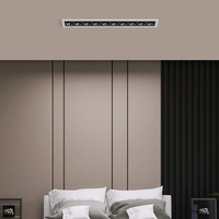 LOSO Prix de gros, éclairage linéaire encastré à grille LED en aluminium pour bureau, magasin, maison, 10W, 20W, 30W