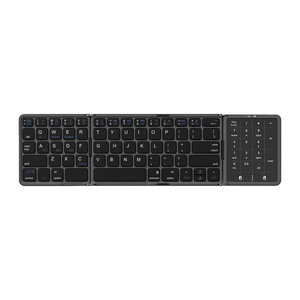 El nuevo teclado plegable con panel táctil ofrece una mayor duración de la batería, portabilidad inalámbrica y compatible con múltiples sistemas. - Product Image 1