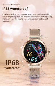 Reloj Inteligente NX7 AMOLED de Lujo <span class=keywords><strong>para</strong></span> Mujer, Seguro <span class=keywords><strong>para</strong></span> el Periodo Menstrual, Ovulación y Embarazo, IP68, con Llamadas Bluetooth - Product Image 3