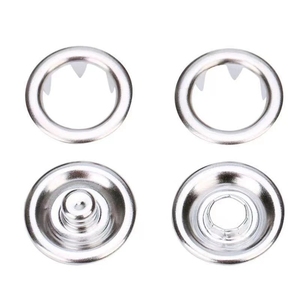 Kerui 9.5mm/11mm Euro tiêu chuẩn môi trường OEKO-TEX 100, Hollow <span class=keywords><strong>prong</strong></span> Đồng bé Snaps nút ốc vít cho quần áo - Product Image 3