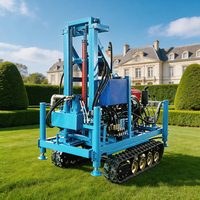 MIKTON MKD-180L Foreuse de puits d'eau diesel sur chenilles 180m, machine de forage à faible coût et à retour sur investissement élevé