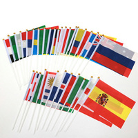 Soldes Exceptionnelles : Petits Drapeaux de Pays à Agiter à la Main