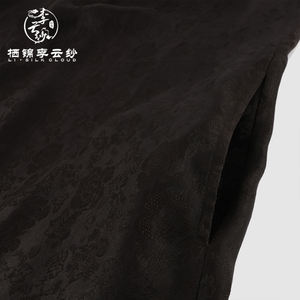 Women's <b>Summer</b> Eco-Friendly Floral Digital Printing Silk <b>Knee</b>-<b>Length</b> Belted <b>Dress</b> Retro Short Sleeve - Product Image 6