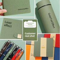 Coffrets cadeaux de carnets et de gourdes isothermes en gros pour les bureaux d'entreprise, les cadeaux promotionnels d'entreprise et les souvenirs de réunions annuelles
