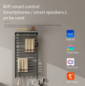 Scaldasalviette Elettrico <span class=keywords><strong>in</strong></span> Lega di Alluminio per Mantenere una Temperatura Costante e Asciugare le <span class=keywords><strong>Asciugamani</strong></span> nel <span class=keywords><strong>Bagno</strong></span> e nell'Area Toilette - Product Image 3