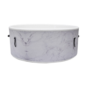 Spa <span class=keywords><strong>gonflable</strong></span> extérieur pour 4 personnes, forme ronde, vente en gros, pour adultes, massage, spa, vente - Product Image 3