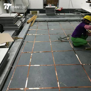 Système de plancher surélevé en acier antistatique Titan à <span class=keywords><strong>prix</strong></span> réduit, nouveau design de plancher surélevé pour salle de serveurs pour centre de données - Product Image 1
