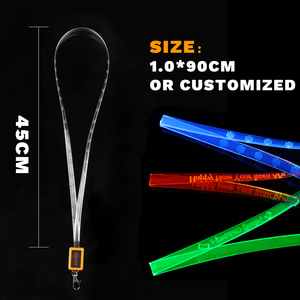 Kostenlose Probe Frohe Weihnachten Werbe geschenk leuchten Led Flash ing Lanyard mit benutzer definierten <span class=keywords><strong>Design</strong></span> - Product Image 6