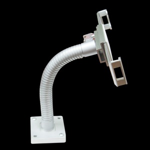 Xoay hiển thị máy tính bảng cổ ngỗng kim loại Wall Mount hỗ trợ với Key chống trộm bàn Tabletop Tablet <span class=keywords><strong>PC</strong></span> an ninh đứng cho 9.7-13" - Product Image 3
