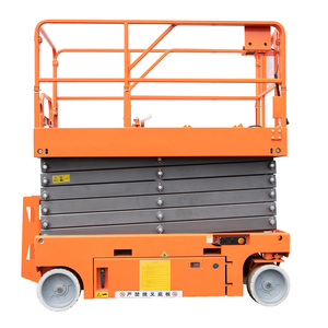 Plateforme de travail aérienne auto-propulsée à ciseaux hydrauliques alimentée par batterie UNW pour <span class=keywords><strong>service</strong></span> en usine - Product Image 3