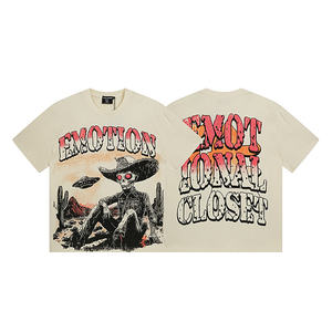 เสื้อเชิ๊ตผู้ชายเสื้อเชิ๊ตพิมพ์ลายเสื้อยืดแขนสั้นสำหรับผู้ชายผ้าฝ้าย100% ไฮสตรีทอันสมัย - Product Image 2