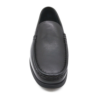 Cómodos Zapatos de vestir de cuero sin cordones para <span class=keywords><strong>hombre</strong></span>, <span class=keywords><strong>mocasines</strong></span> formales informales de negocios con <span class=keywords><strong>suela</strong></span> de <span class=keywords><strong>goma</strong></span> antideslizante y diseño clásico - Product Image 5