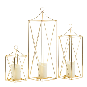 Bougeoir en métal personnalisé pour mariage à la maison décorations de table de Noël bougies chauffe-plat décor à la maison <span class=keywords><strong>colocation</strong></span> ensemble de 3 pièces - Product Image 6