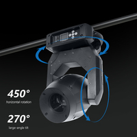 Projecteur hybride LED 3-en-1 150W à tête mobile (Beam/Spot/Zoom) pour DJ professionnels et scènes de discothèques