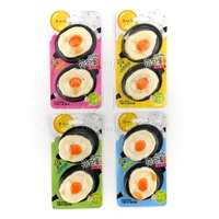 Bonbons gélifiés moelleux aromatisés aux fruits en forme de mini œufs frits
