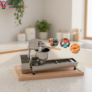 Máquina Comercial Nueva y Automática para Hacer Mini Donas, Alta Productividad, Conexión a Corriente, Uso en Panadería, Materia Prima a Base <span class=keywords><strong>de</strong></span> Leche, Forma Redonda - Product Image 5