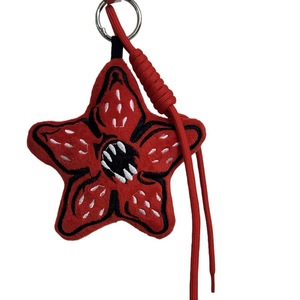 Porte-clés pendentif en peluche <span class=keywords><strong>Stranger</strong></span> <span class=keywords><strong>Things</strong></span>, figurine de personnage mangeant une fleur - Product Image 6