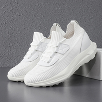 Chaussures de course en mesh pour hommes 36-44, chaussures de sport tendance augmentant la taille pour l'été, chaussures de sport décontractées avec logo personnalisé Hambo