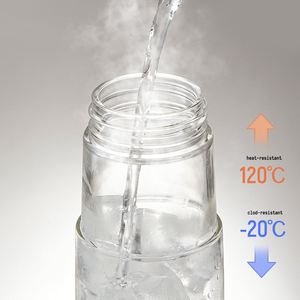 Kitchen Cook 280ml 9.5oz 500ml 17oz Glass Olive Oil Dispenser Bottle Auto Flip Soy <b>Sauce</b> Vinegar Stainless Steel Oil Container - Product Image 3