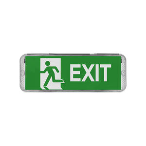 Plafonnier LED d'urgence économique 3H IP65 CB FI CE RoHS à montage en surface, sans outil, test manuel, direct usine, <span class=keywords><strong>pictogramme</strong></span> remplaçable - Product Image 2