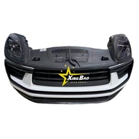 Pare-chocs avant d'occasion pour Macan S/Turbo/GTS 2015-2017, kit de remplacement avec découpes pour capteurs d'aide au stationnement, fixation par boulons, ajustement universel