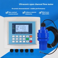 Caudalímetro ultrasónico de canal abierto personalizable con transmisión de datos remota Modbus de 4-20mA para soporte OEM de agua
