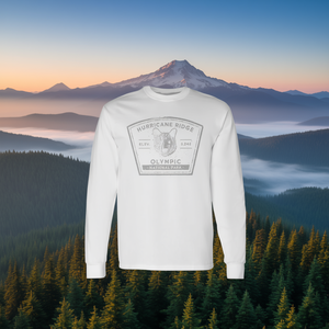 Hurricane Ridge Olympic National Park Camiseta de manga larga Washington Premium Outdoor Apparel - Product Image 3
