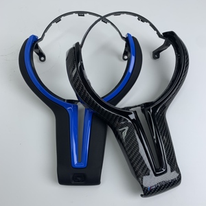 Cubierta de Volante de Fibra de Carbono M Performance para Serie <span class=keywords><strong>F</strong></span> F10 X5 F15 F16 F20 F30 F31 F32 F36 F80 M3 F82 M4 F90 M5 - Product Image 1
