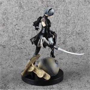 NOUVELLE Figurine d'action et jouet de haute qualité en PVC, Yorha Nier:automata "<span class=keywords><strong>2b</strong></span> Ninja", figurine d'anime, jeu, fabrication sur mesure, Nier Automata - Product Image 4