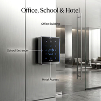 Lector de Tarjetas RFID IC con Código QR WCMI y Teclado para Sistema de Control de Acceso en Campus Escolares