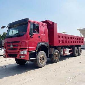 Camion benne d'occasion HOWO 6x4, 10-12 tonnes, moteur <span class=keywords><strong>Ural</strong></span> <span class=keywords><strong>4320</strong></span> V8, transmission intégrale - Product Image 2